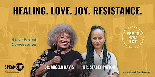 Healing. Love. Joy. Resistance: Angela Davis & Stacey Patton Conversation