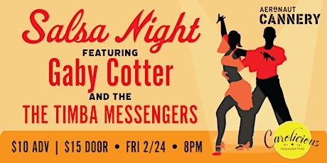 Salsa Night ft. Gaby Cotter and The Timba Messengers