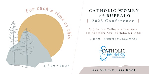 Catholic Women of Buffalo 2023 Conference