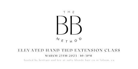 The BB Method [The dependable hand-tied extension method]