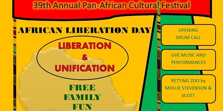 Pan-African Cultural Festival- African Liberation Day primary image