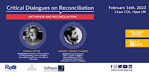 Critical Dialogues on Reconciliation: Metaphor and Reconciliation