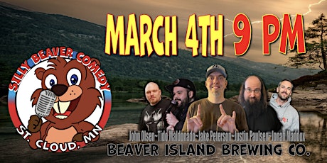 Silly Beaver Comedy- March 4th