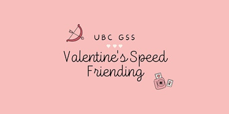 GSS Valentine's Speed Friending