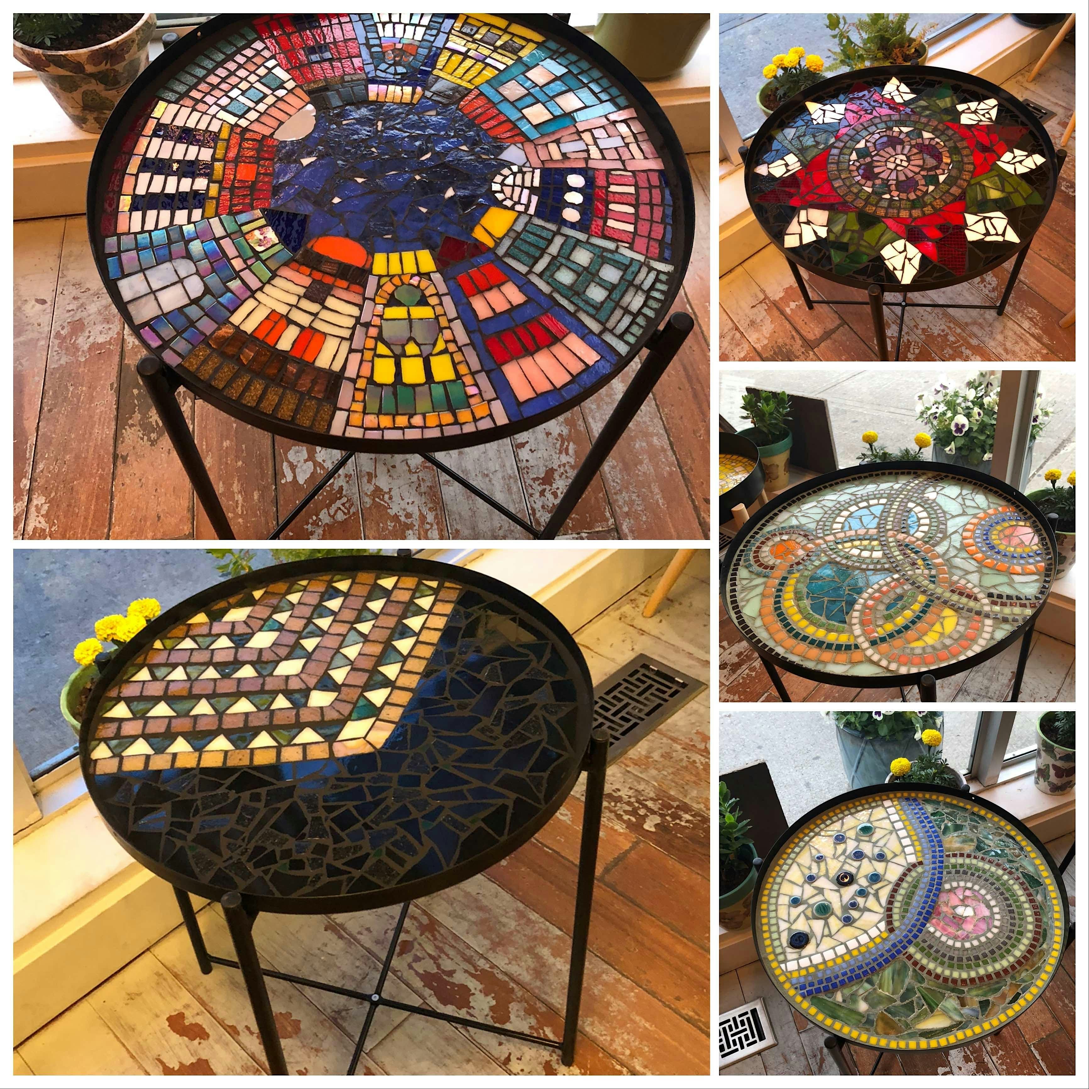 Make Your Own Mosaic Coffee Table