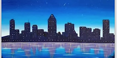 Virtual Painting JUNE City sky line primary image