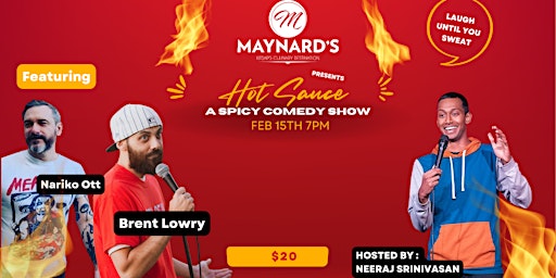 Hot Sauce  : A Spicy Comedy Show Featuring Neeraj Srinivasan