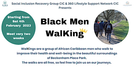 WalKings: Black Mens Walking Group