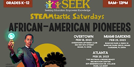 SEEK Foundation STEAMtastic Saturday in Atlanta!!