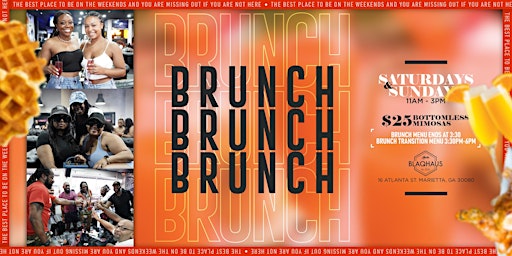 BOTTOMLESS MIMOSA R&B BRUNCH! primary image