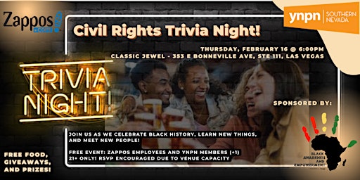 Civil Rights Trivia Night