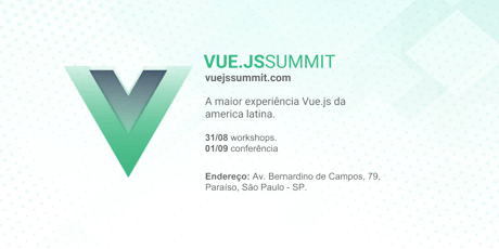 Imagem principal do evento Vue.js Summit '18