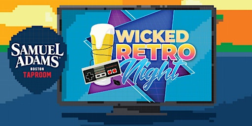 Imagem principal do evento Wicked Retro Game Night Takeover