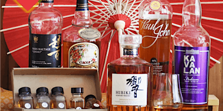 Asian whiskies high-end online tasting – Special Valentine’s