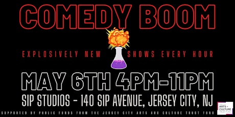 LIVE TAPINGS: Comedy Boom - Explosively New Shows Every Hour