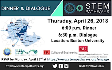 STEM Pathways Spring Dinner & Dialogue primary image
