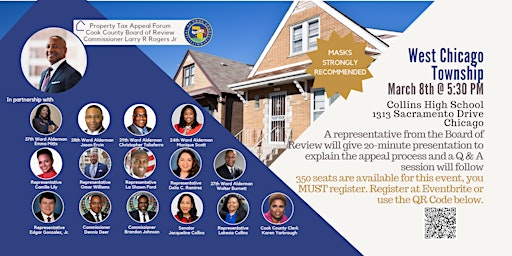Property Tax Appeal Forum Hosted by Commissioner Larry Rogers Jr.