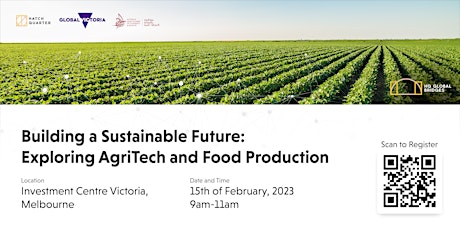 Image principale de Building a Sustainable Future: Exploring AgriTech and Food Production