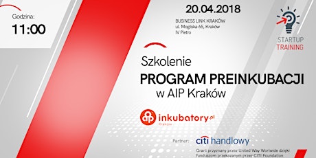 Program Preinkubacji AIP - 20.04.2018 primary image