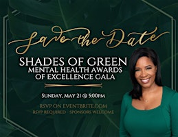 Shades of Green Mental Health Awards of Excellence Celebration