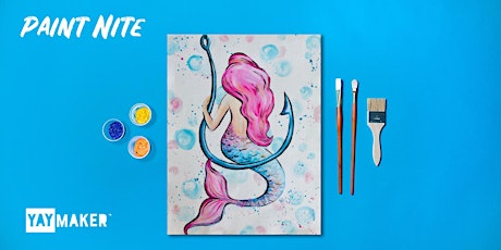 Virtual: Pink & Blue Mermaid
