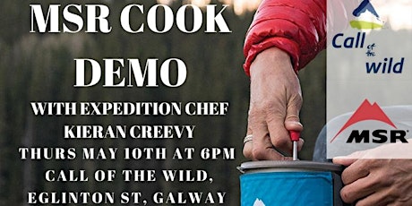 MSR Cook Demo with Expedition chef Kieran Creevy primary image