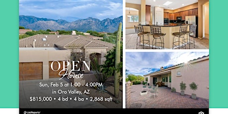 Beautiful Oro Valley Home With Views