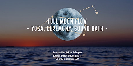Full Moon Flow -  Yoga, Release Ceremony and Sound Alchemy