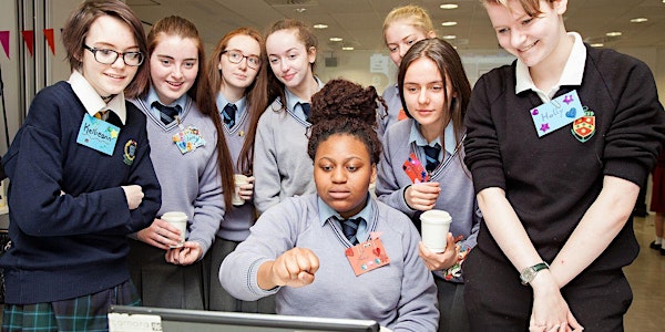 SmartFutures in Tech for Girls by CodePlus and Hypatia Project @ScienceGallery (Afternoon)