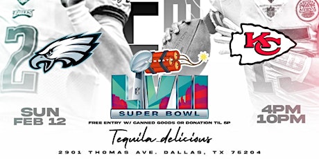 TNT Super Bowl Sunday Watch Party at Tequila Delicious