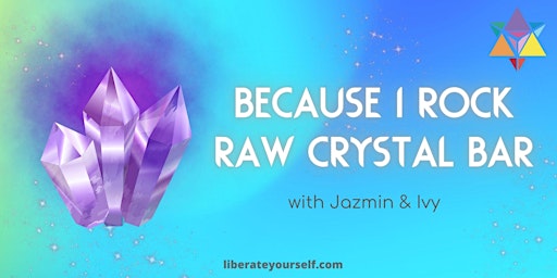 BECAUSE I ROCK Raw Crystal Cleansing Bar