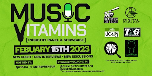 Indie Artist Accelerator Music Industry Panel & Showcase (2/15/2023)