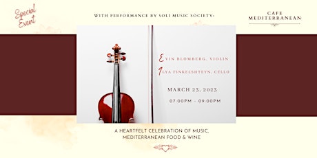 A Heartfelt Celebration of Music, Mediterranean Food & Wine