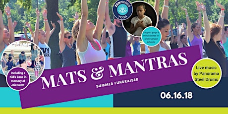 Mats & Mantras Summer Fundraiser primary image