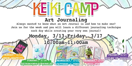 Keiki Camp - Art Journaling - Kahului Maui primary image