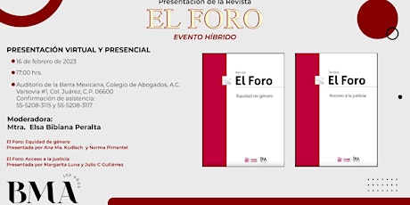 Presentación de la revista "EL FORO"