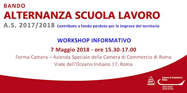 Alternanza Scuola Lavoro - Workshop informativo per le imprese