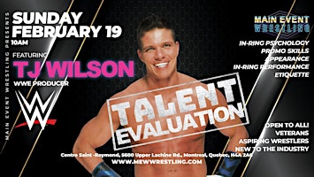 Talent Evaluation Ft WWE's TJ Wilson