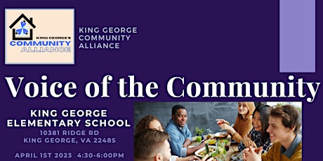 "Voice of The Community" - King George Community Alliance