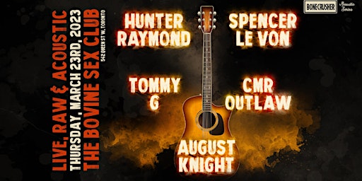 Hunter Raymond, Spencer Le Von, Tommy G - Acoustic Series