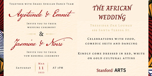 Shaku Presents: The African Wedding