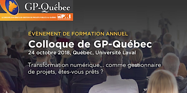 Colloque 2018 de GP-Québec