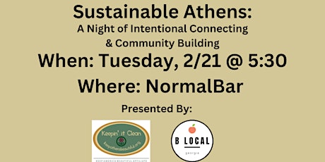 Sustainable Athens Networking Night
