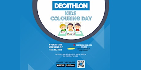 DECATHLON KLCC - COLOURING DAY FOR KIDS