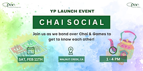 OPEN SV Young Professionals - Launch Event - Chai Social