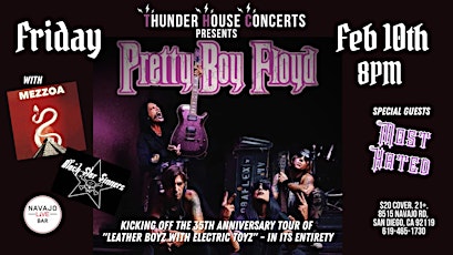 Pretty Boy Floyd 35th anniversary tour "Leather Boyz with Electric Toyz"
