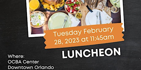 Imagen principal de In-Person February Luncheon