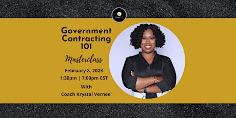 Government Contracting 101 Masterclass