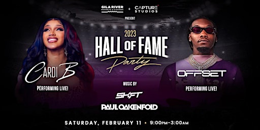 2023 Hall Of Fame Party with Cardi B & Offset