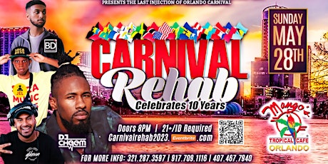 Carnival Rehab 2023